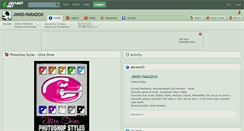 Desktop Screenshot of jinxd-paradox.deviantart.com