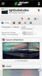 Mobile Screenshot of lightbulbstudios.deviantart.com