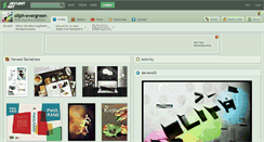 Desktop Screenshot of oliph-evergreen.deviantart.com