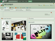 Tablet Screenshot of oliph-evergreen.deviantart.com