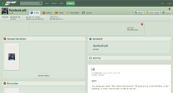 Desktop Screenshot of facebook-plz.deviantart.com