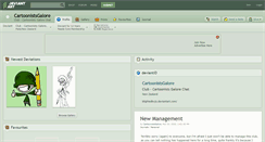 Desktop Screenshot of cartoonistsgalore.deviantart.com