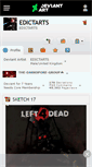 Mobile Screenshot of edictarts.deviantart.com