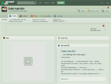 Tablet Screenshot of chibi-yuki-eiri.deviantart.com
