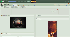 Desktop Screenshot of loud-love.deviantart.com