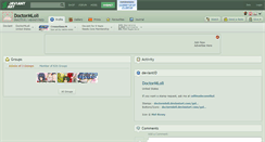 Desktop Screenshot of doctormloli.deviantart.com