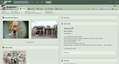 Desktop Screenshot of djcabrera.deviantart.com
