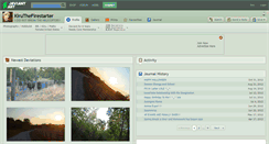 Desktop Screenshot of kiruthefirestarter.deviantart.com