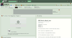 Desktop Screenshot of cinder16.deviantart.com