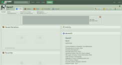 Desktop Screenshot of davint.deviantart.com