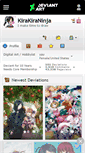 Mobile Screenshot of kirakiraninja.deviantart.com