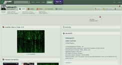 Desktop Screenshot of luttman23.deviantart.com