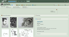 Desktop Screenshot of meetsophie.deviantart.com