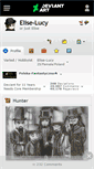 Mobile Screenshot of elise-lucy.deviantart.com
