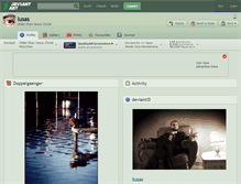 Tablet Screenshot of lusas.deviantart.com