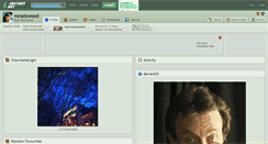 Desktop Screenshot of mrockwood.deviantart.com
