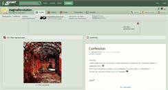 Desktop Screenshot of maginarevolution.deviantart.com