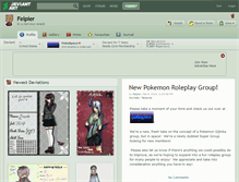Tablet Screenshot of felpier.deviantart.com