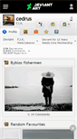 Mobile Screenshot of cedrus.deviantart.com