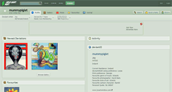 Desktop Screenshot of mummypiglet.deviantart.com