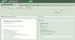 Desktop Screenshot of pennywise-gee.deviantart.com