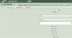 Desktop Screenshot of christheeevee.deviantart.com