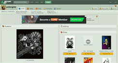 Desktop Screenshot of poltergeist.deviantart.com