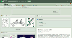 Desktop Screenshot of el-zinga.deviantart.com