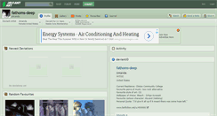 Desktop Screenshot of fathoms-deep.deviantart.com