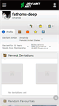 Mobile Screenshot of fathoms-deep.deviantart.com