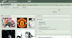 Desktop Screenshot of darkbeast98.deviantart.com