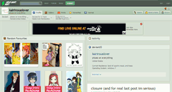 Desktop Screenshot of kairiroxaslover.deviantart.com