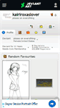 Mobile Screenshot of kairiroxaslover.deviantart.com