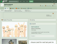Tablet Screenshot of kairiroxaslover.deviantart.com