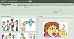 Desktop Screenshot of darlimondoll.deviantart.com
