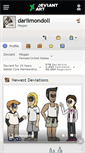 Mobile Screenshot of darlimondoll.deviantart.com