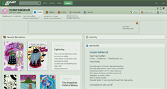 Desktop Screenshot of mysteredelanuit.deviantart.com