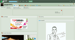 Desktop Screenshot of hamada18474.deviantart.com
