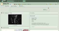 Desktop Screenshot of kimmi-1234.deviantart.com