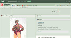 Desktop Screenshot of cattleworks.deviantart.com