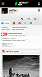 Mobile Screenshot of delfin.deviantart.com