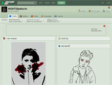 Tablet Screenshot of nightsfankevin.deviantart.com
