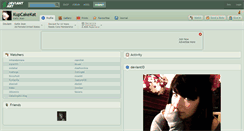 Desktop Screenshot of kupcakekat.deviantart.com