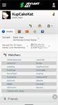 Mobile Screenshot of kupcakekat.deviantart.com
