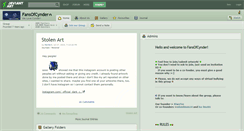 Desktop Screenshot of fansofcynder.deviantart.com