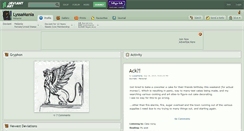 Desktop Screenshot of lyssamania.deviantart.com
