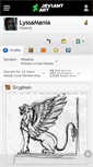 Mobile Screenshot of lyssamania.deviantart.com