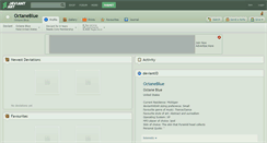 Desktop Screenshot of octaneblue.deviantart.com