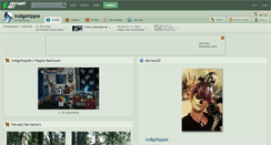 Desktop Screenshot of indigohippie.deviantart.com