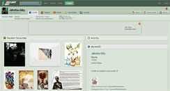 Desktop Screenshot of jakotsu-bby.deviantart.com
